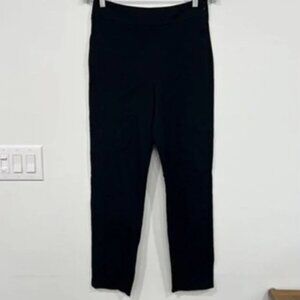Emporia Armani Womens Trouser Pants 42 Black Taper Casual Solid Career